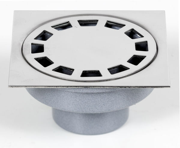 Алати Онлайн Магазин. Сифон подов - прав 100х100х50 - никел