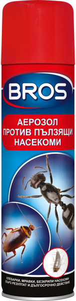 Снимка на Спрей против пълзящи насекоми БРОС 400 мл