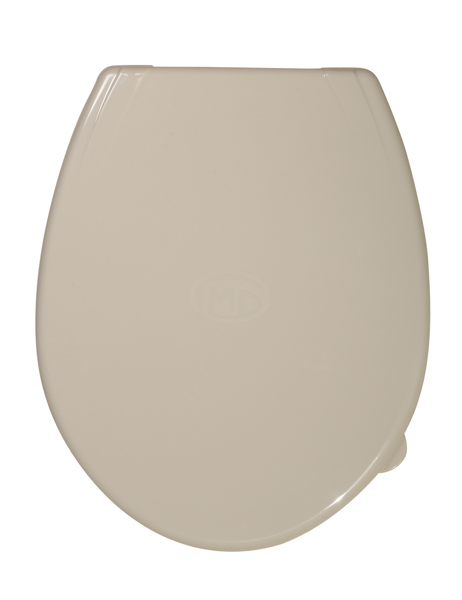 Снимка на Седалка за тоалетна чиния с капак бежова