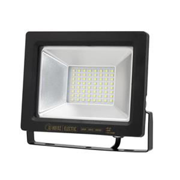 Снимка на Прожектор SMD LED 50W 6400К IP65 черен