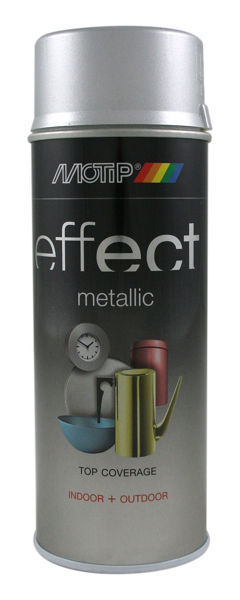 Снимка на Спрей MOTIP сребърен ефект металик - 400 мл.