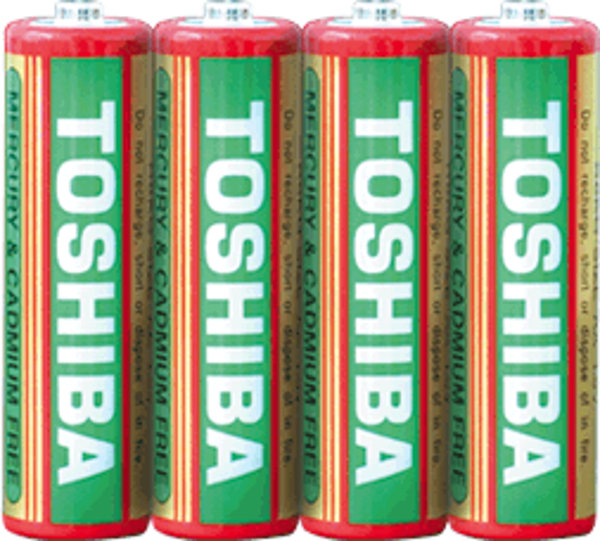 Снимка на Батерия Toshiba R6K 1.5V AA - 4 бр. 1TOBA010000060000D