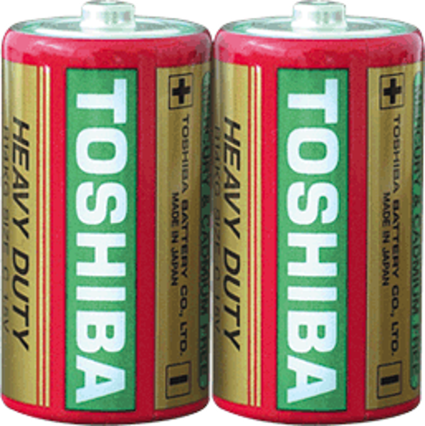 Снимка на Батерия Toshiba R14K 1.5V C - 2 бр. 1TOBA010000140000D