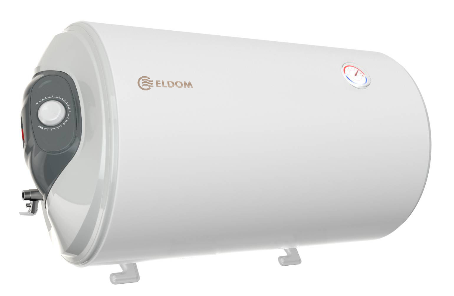 Алати Онлайн Магазин. Бойлер 80 л WH08046L 3kW Eldom ел. и тръби ляво