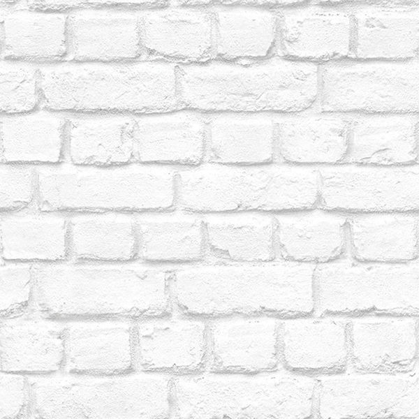 Снимка на Тапет дуплекс Бестселър 2 бели тухли сиво