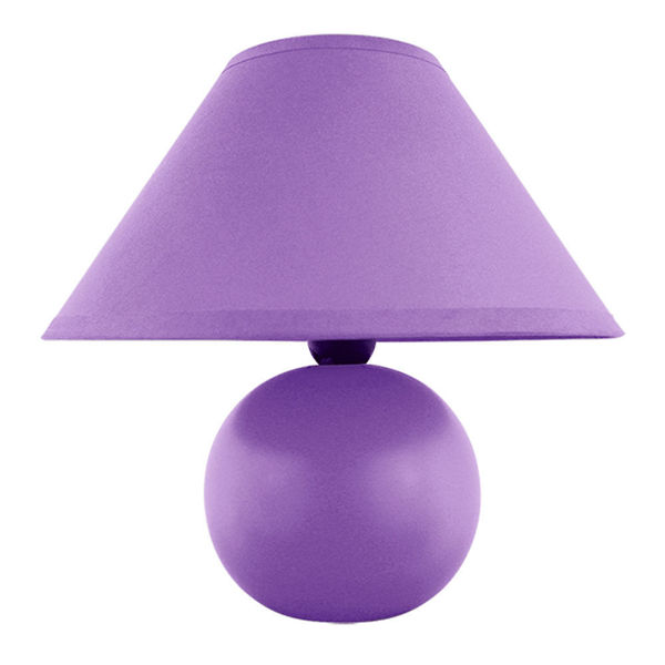 Снимка на Лампа настолна В227 - лила