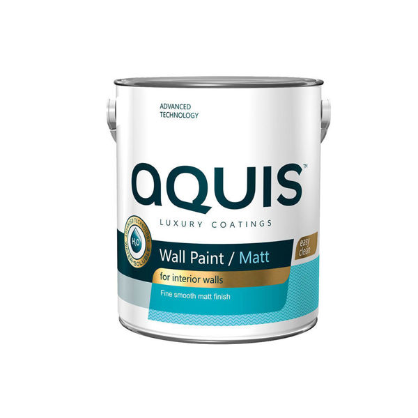 Латекс Аквис Мат Бял Р е боя за стени и тавани в закрити помещения, която след нанасяне остава приятен матов финиш.  Идеален избор за постигане на гладко покритие, превъзходна белота и висока устойчивостна цвета, дори при миене. 