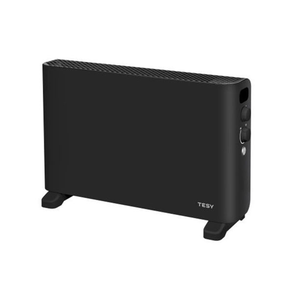 Снимка на Конвектор подов TESY CN 207 ZF B 2000W с вентилатор черен 