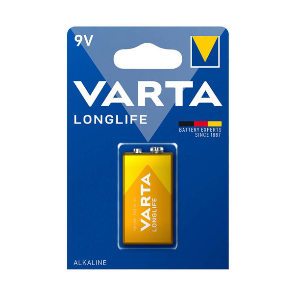 Алкална батерия Varta 9V