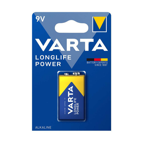 Алкална батерия Varta Longlife Power 9V