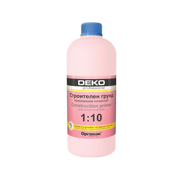 Водоразредим Грунд Deko Professional 1L