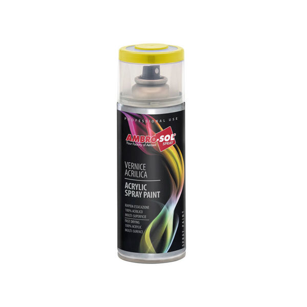 Акрилна спрей боя ambro sol слънчево жълто ral 1037 400ml