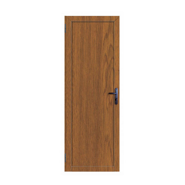 Алуминиева врата за баня 70х200 см златен дъб