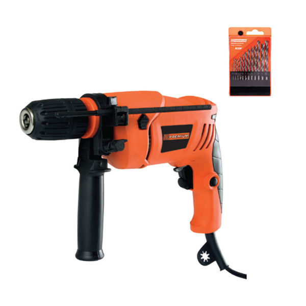 Ударна бормашина 650W + подарък свредла за метал