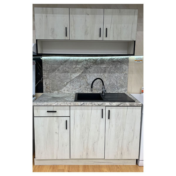 Кухня Ася с гръб + плот