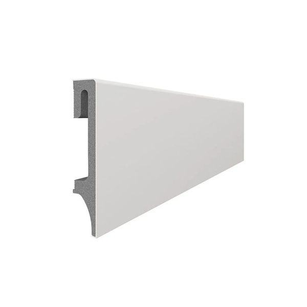 PVC перваз бял