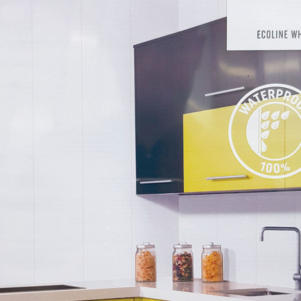 PVC ламперия Vilo бял лак