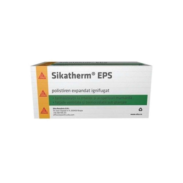 Фасаден стиропор SIKATHERM EPS - 8 см - 50/100см - Sika
