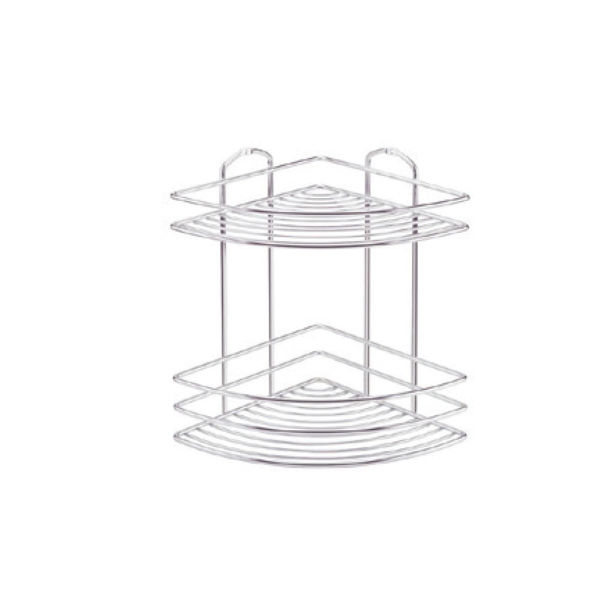 Ъглова етажерка на 2 нива