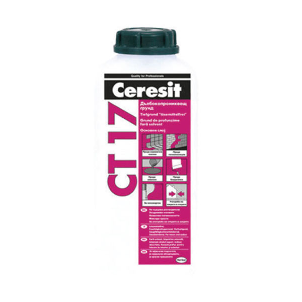 Ceresit CT 17 deep-penetrating primer, 2 l
